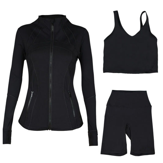 Lulu Black Short 3 Piece Set