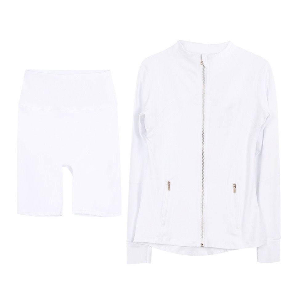 Lulu White Short Set