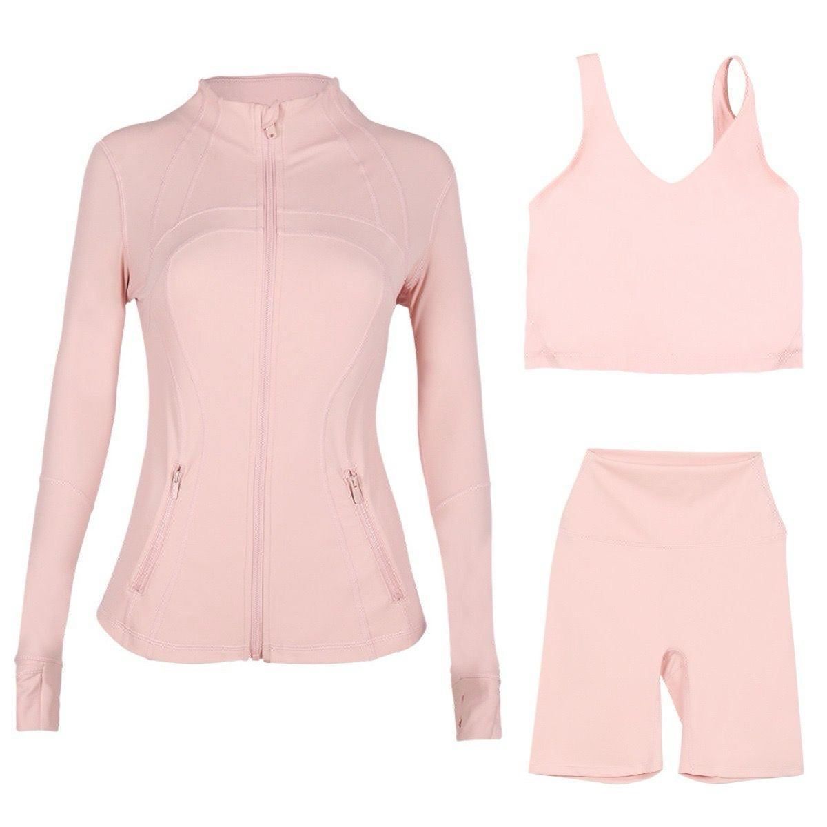 Lulu PinkShort 3 Piece Set