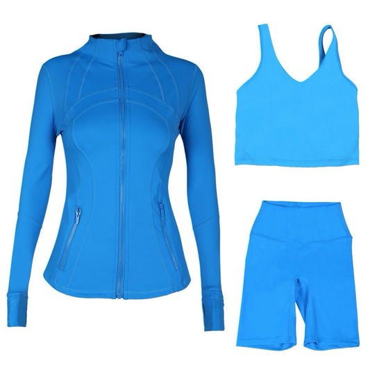 Lulu Blue Short 3 Piece Set