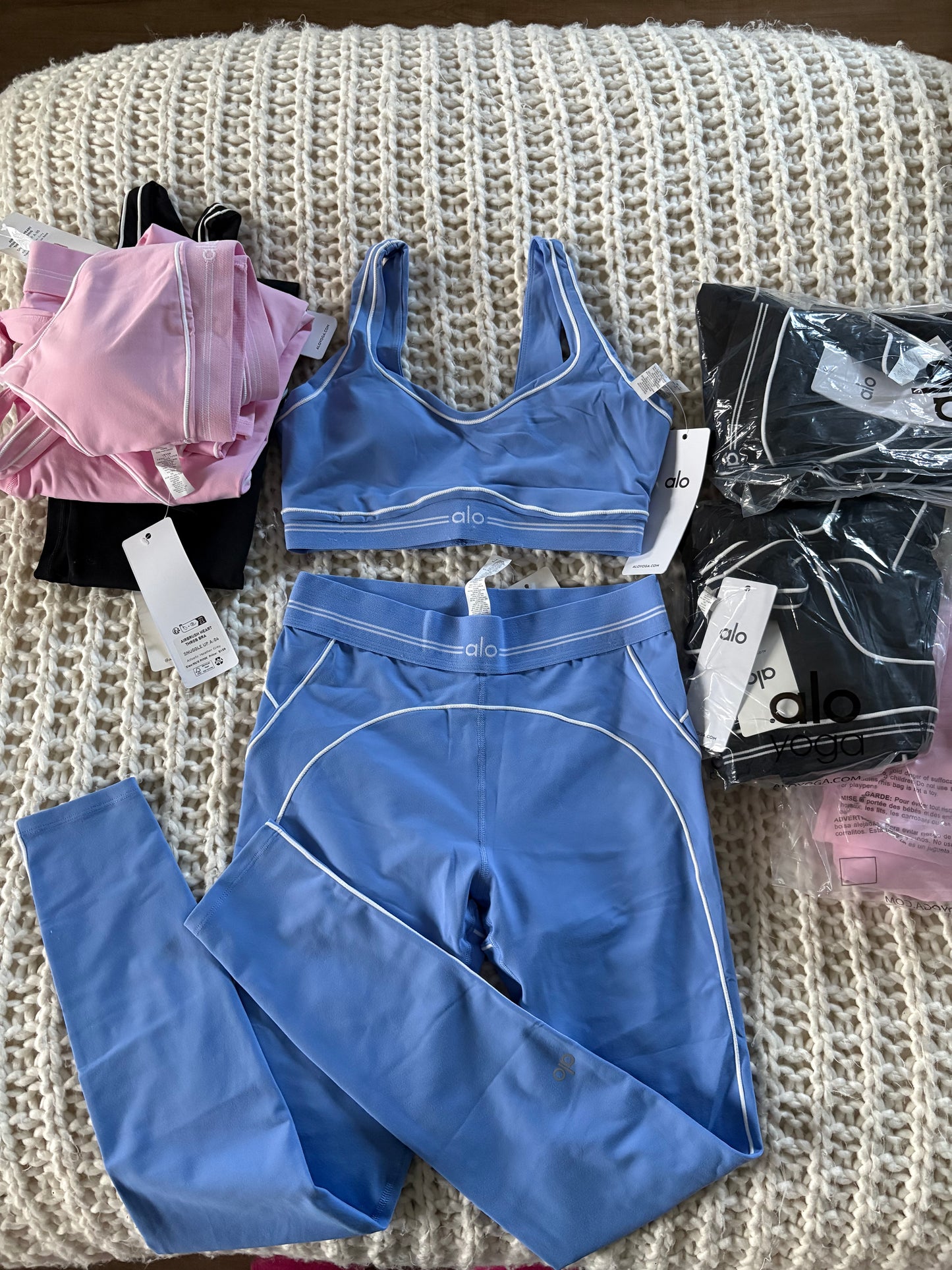 Blue Yoga Set