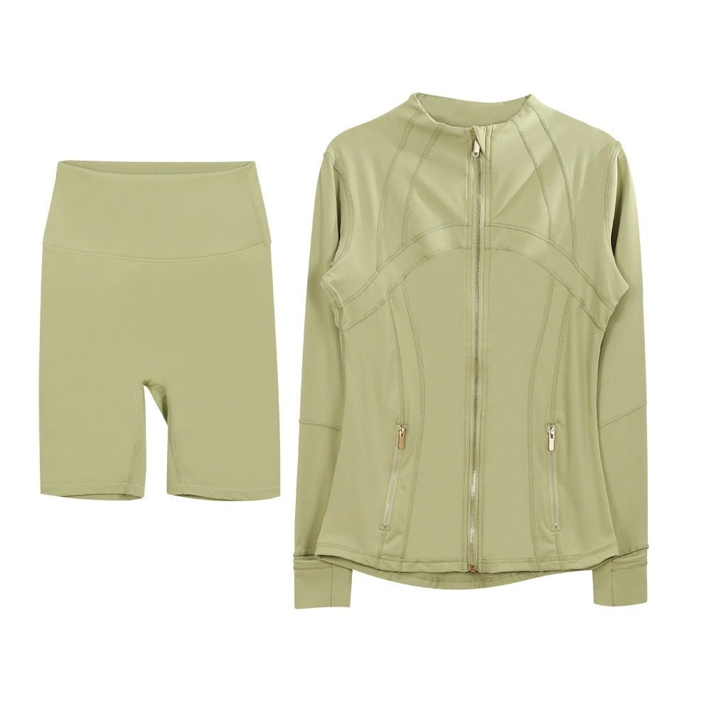 Lulu Olive Green Short Set